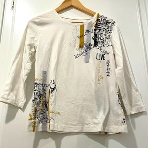 Zenergy by Chico’s Women long sleeve T shirt